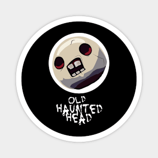 Old Haunted Head Logo Magnet